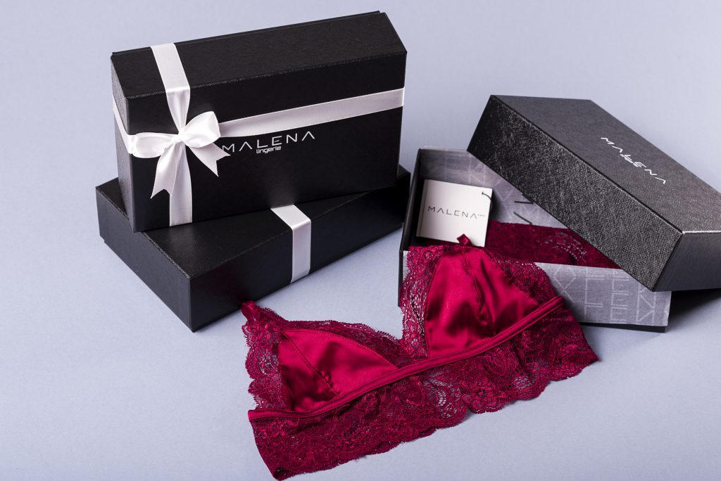scatola personalizzata per lingerie Malena